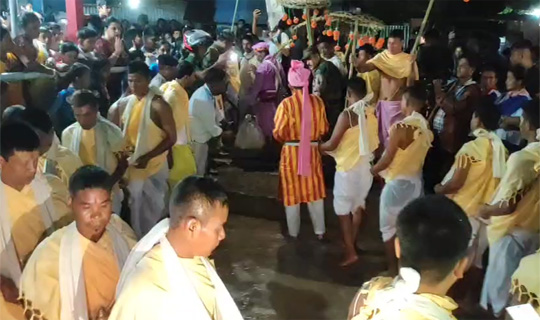 শুরু হলো ঐতিহ্যবাহী খারচি পূজার সাত 