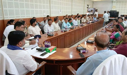 দুর্গাপূজা উপলক্ষে আয়োজিত পর্যালোচনা