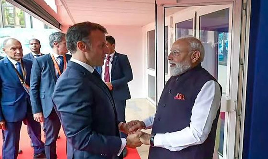 প্যারিসে ফরাসি ব্যবসায়ী নেতাদের সঙ্গে বৈঠক করবেন প্রধানমন্ত্রী