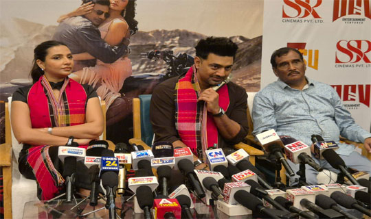 ‘DESU 7’-এর প্রচারে ত্রিপুরায় দেব