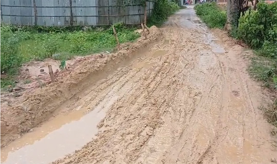 মরণফাঁদে পরিণত মেলাঘর কলমক্ষেত হাইস্